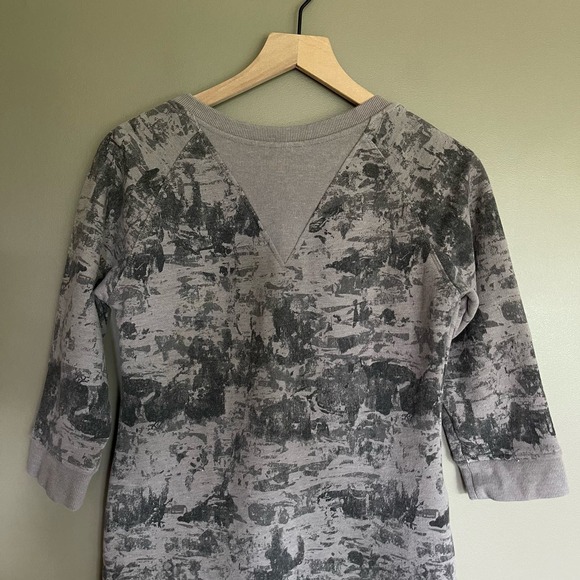 LOLE Sika Burnout Sweatshirt Dress Dark Charcoal Spray‎ Size Small - Picture 10 of 15